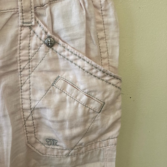 Miss Me Linen Cargo Trouser/Wide Leg - Picture 12 of 13